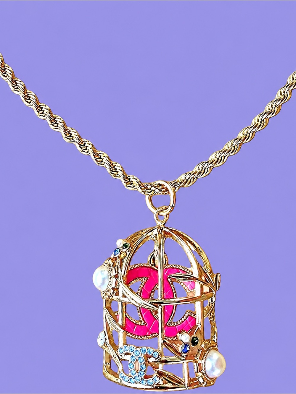 Authentic Repurposed Designer Zipper Pull Pendant Necklace 14K Gold Filled | 16”